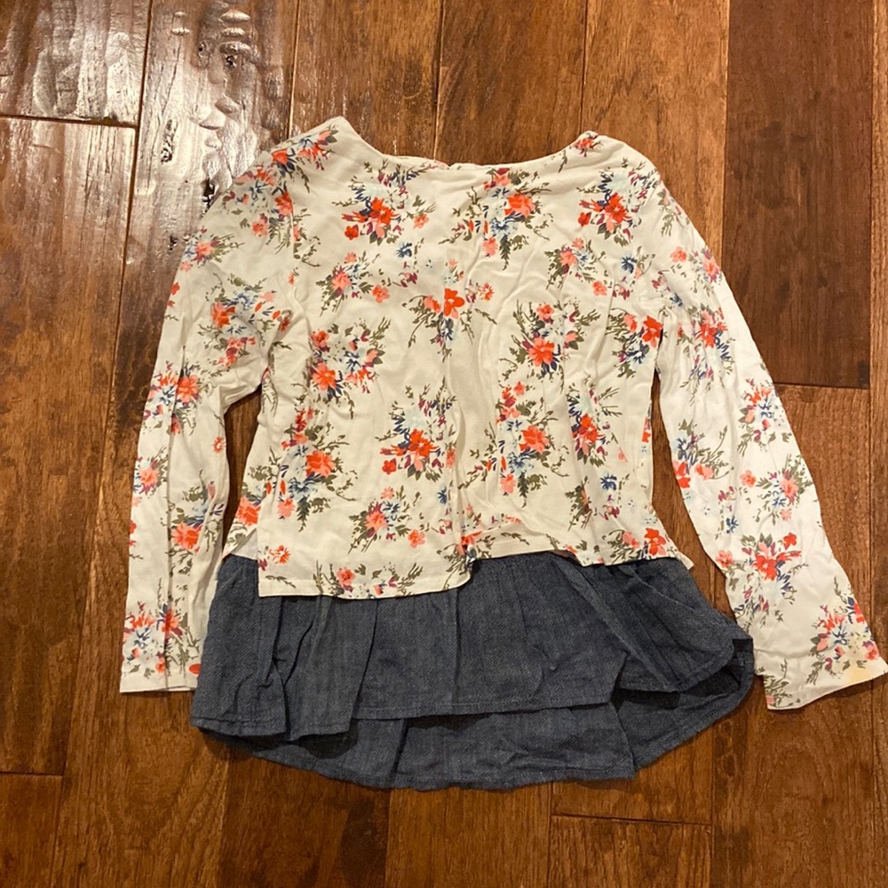 Floral top for kids